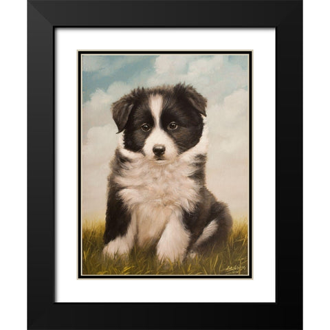 325 Black Modern Wood Framed Art Print with Double Matting by Silver, John