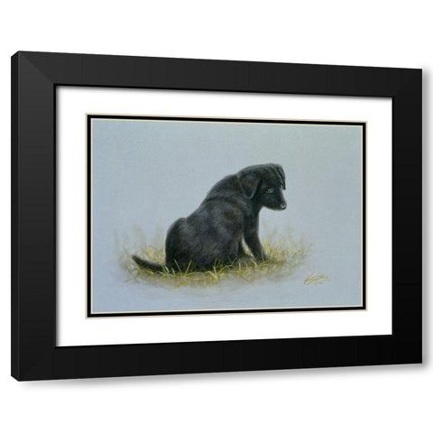 Jsm6-A Black Modern Wood Framed Art Print with Double Matting by Silver, John