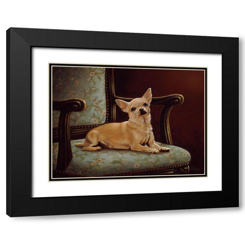 Jsm26-B Black Modern Wood Framed Art Print with Double Matting by Silver, John