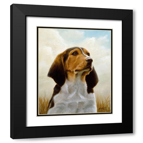 Jsm40-A Black Modern Wood Framed Art Print with Double Matting by Silver, John