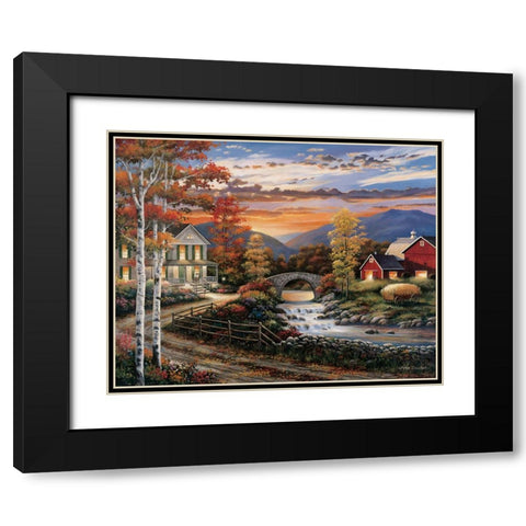Zaccheo A Black Modern Wood Framed Art Print with Double Matting by Zaccheo, John