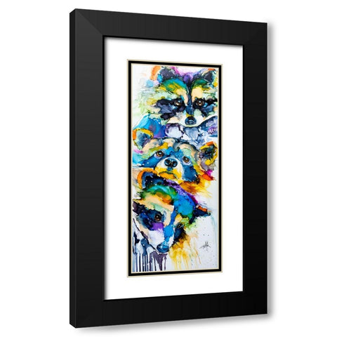Berth Order Black Modern Wood Framed Art Print with Double Matting by Art by Leslie Franklin