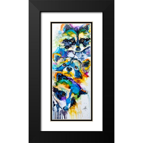 Berth Order Black Modern Wood Framed Art Print with Double Matting by Art by Leslie Franklin