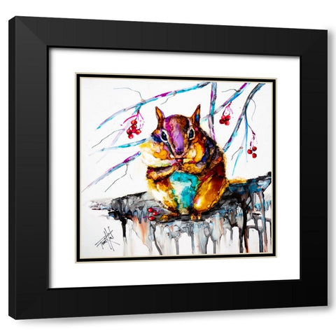 Theres Always Room for One More Black Modern Wood Framed Art Print with Double Matting by Art by Leslie Franklin