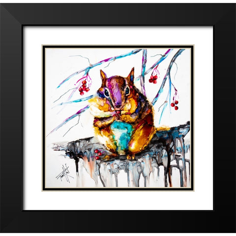 Theres Always Room for One More Black Modern Wood Framed Art Print with Double Matting by Art by Leslie Franklin