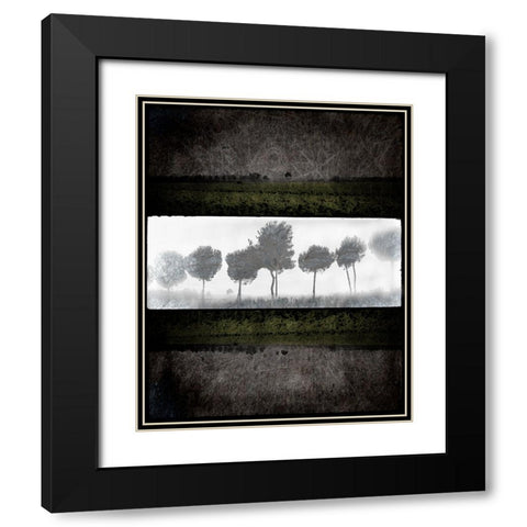 Black Tree 2 Black Modern Wood Framed Art Print with Double Matting by LightBoxJournal