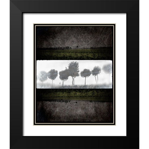Black Tree 2 Black Modern Wood Framed Art Print with Double Matting by LightBoxJournal