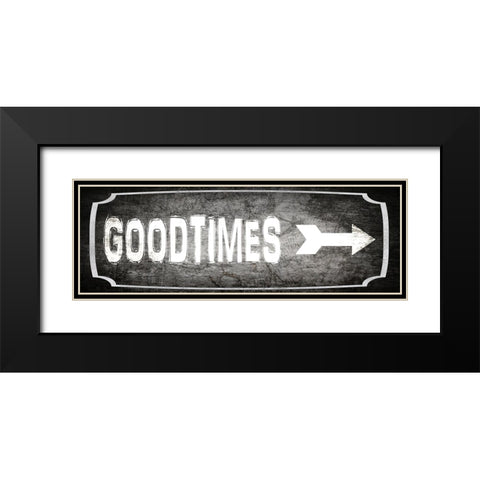 Good Times_ALT1 Black Modern Wood Framed Art Print with Double Matting by LightBoxJournal