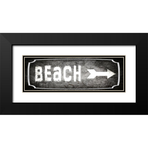 Good Times_Beach_ALT1 Black Modern Wood Framed Art Print with Double Matting by LightBoxJournal