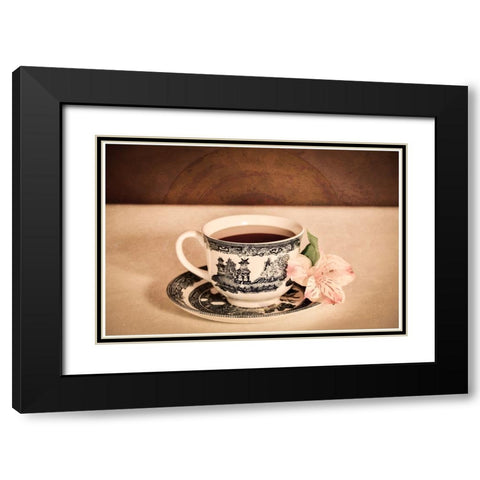 High Tea 2 Black Modern Wood Framed Art Print with Double Matting by LightBoxJournal