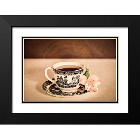 High Tea 2 Black Modern Wood Framed Art Print with Double Matting by LightBoxJournal