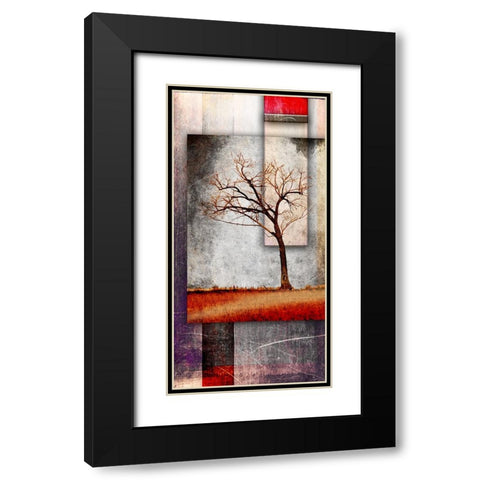 Cottonwood Tree Part 04 Black Modern Wood Framed Art Print with Double Matting by LightBoxJournal