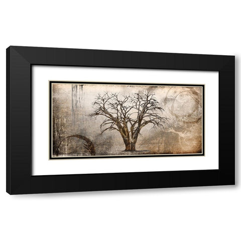 Cottonwood Tree Part 07 Black Modern Wood Framed Art Print with Double Matting by LightBoxJournal