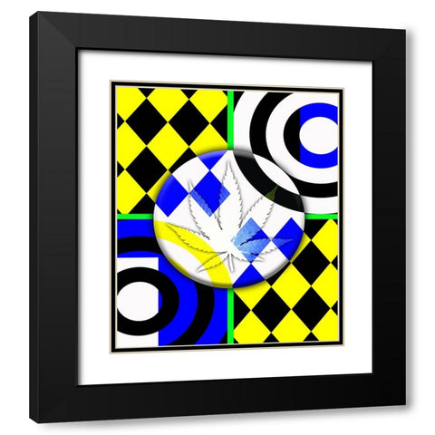 Pot 5 Black Light 2 Black Modern Wood Framed Art Print with Double Matting by LightBoxJournal