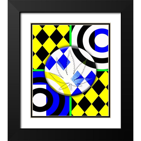 Pot 5 Black Light 2 Black Modern Wood Framed Art Print with Double Matting by LightBoxJournal