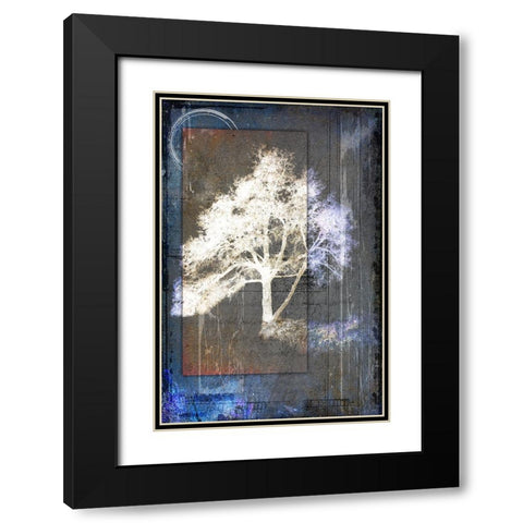 July Tree 5 Black Modern Wood Framed Art Print with Double Matting by LightBoxJournal