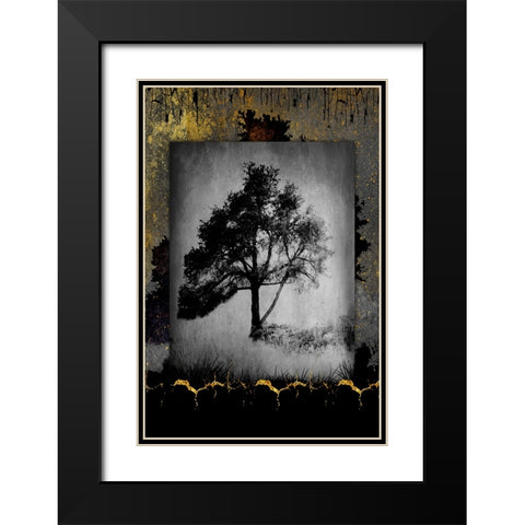 July Tree 6 Black Modern Wood Framed Art Print with Double Matting by LightBoxJournal