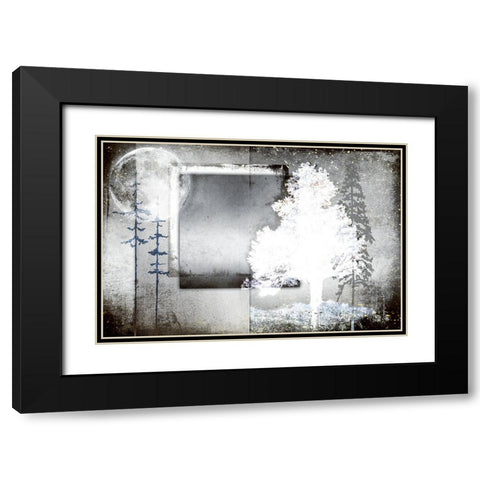 July Tree 7 Black Modern Wood Framed Art Print with Double Matting by LightBoxJournal