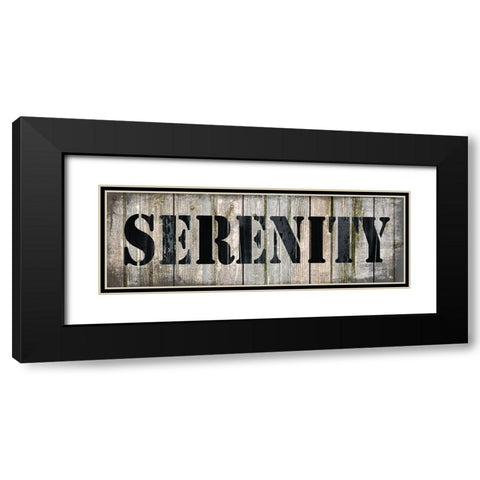 Country Sign 4 Black Modern Wood Framed Art Print with Double Matting by LightBoxJournal