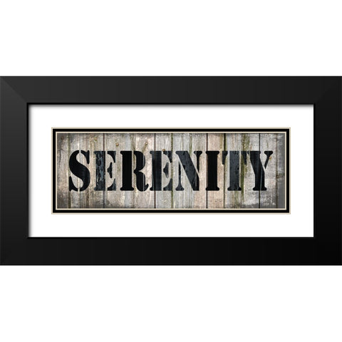 Country Sign 4 Black Modern Wood Framed Art Print with Double Matting by LightBoxJournal