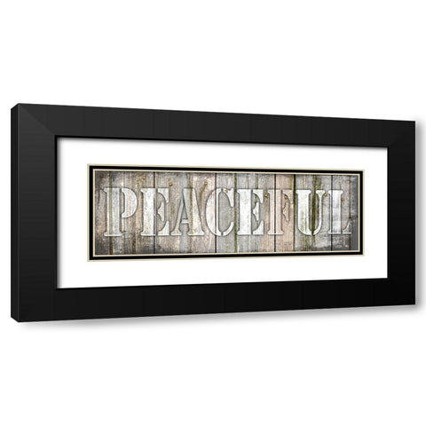 Country Sign V1 2 Black Modern Wood Framed Art Print with Double Matting by LightBoxJournal