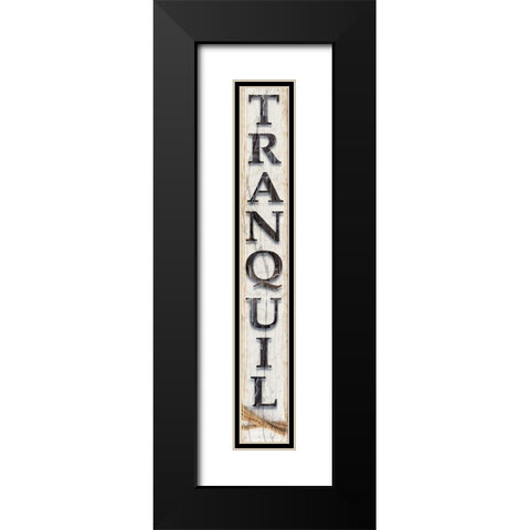 Country Wood Sign V1 1 Black Modern Wood Framed Art Print with Double Matting by LightBoxJournal