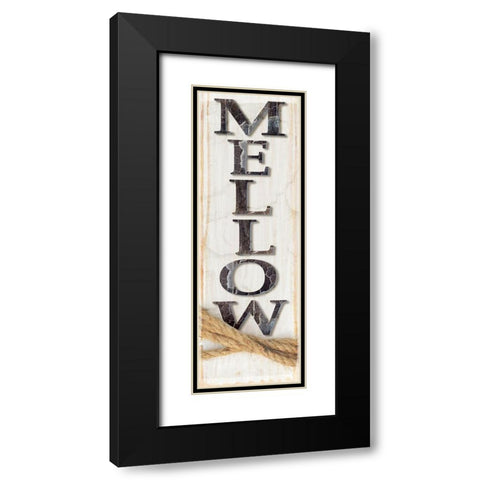 Country Wood Sign V1 2 Black Modern Wood Framed Art Print with Double Matting by LightBoxJournal