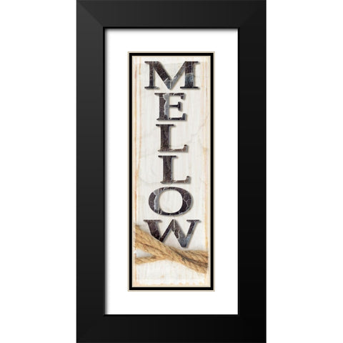 Country Wood Sign V1 2 Black Modern Wood Framed Art Print with Double Matting by LightBoxJournal