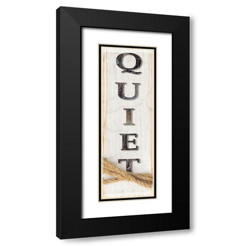 Country Wood Sign V1 4 Black Modern Wood Framed Art Print with Double Matting by LightBoxJournal