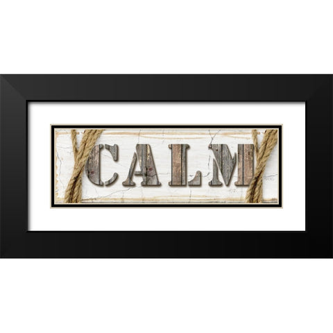 Country Wood Sign V3 2 Black Modern Wood Framed Art Print with Double Matting by LightBoxJournal