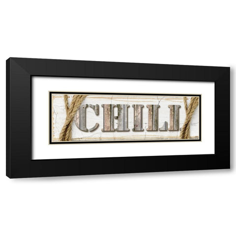 Country Wood Sign V3 3 Black Modern Wood Framed Art Print with Double Matting by LightBoxJournal