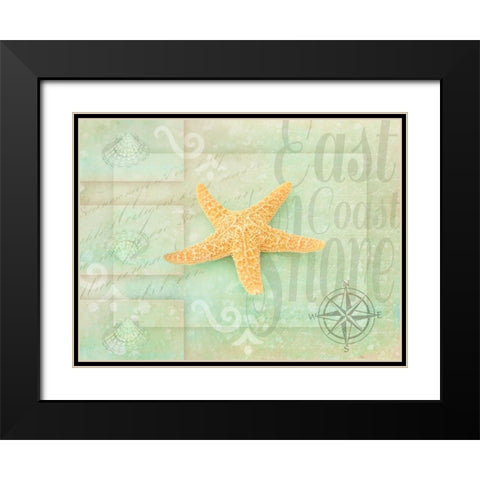 Gypsy Sea Green 4 Black Modern Wood Framed Art Print with Double Matting by LightBoxJournal
