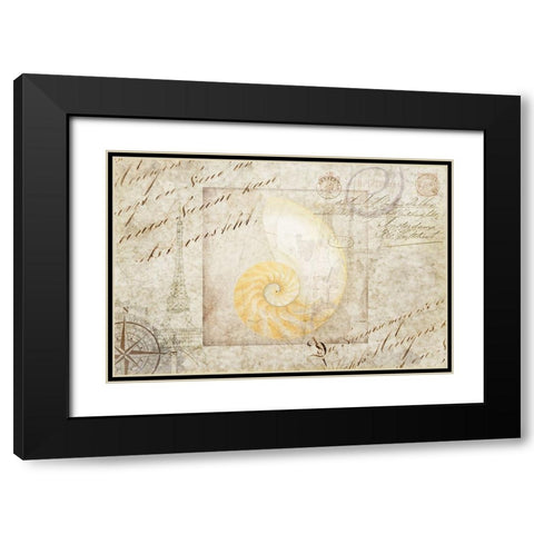 Gypsy Sea Returning Home V2 Black Modern Wood Framed Art Print with Double Matting by LightBoxJournal