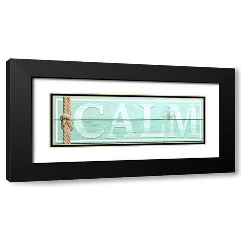 Gypsy Sea Sign V1 2 Black Modern Wood Framed Art Print with Double Matting by LightBoxJournal
