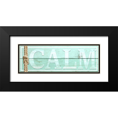 Gypsy Sea Sign V1 2 Black Modern Wood Framed Art Print with Double Matting by LightBoxJournal