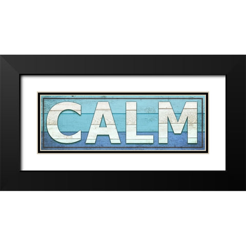 Gypsy Sea Sign V2 5 Black Modern Wood Framed Art Print with Double Matting by LightBoxJournal