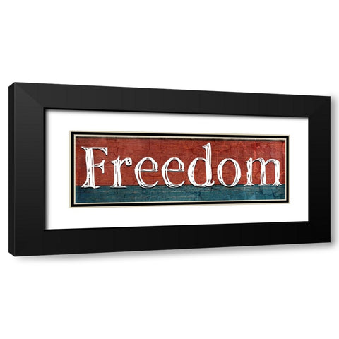 American Freedom Collection V11 Black Modern Wood Framed Art Print with Double Matting by LightBoxJournal