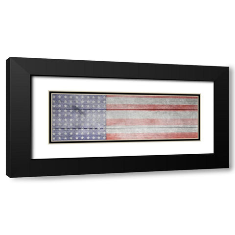 American Workshop Series 3 V6 Signs 28 Black Modern Wood Framed Art Print with Double Matting by LightBoxJournal