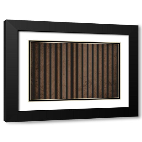 GypsyHorse CollectionSurfacePattern V1 11 Black Modern Wood Framed Art Print with Double Matting by LightBoxJournal