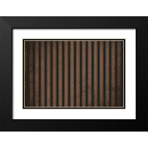 GypsyHorse CollectionSurfacePattern V1 11 Black Modern Wood Framed Art Print with Double Matting by LightBoxJournal