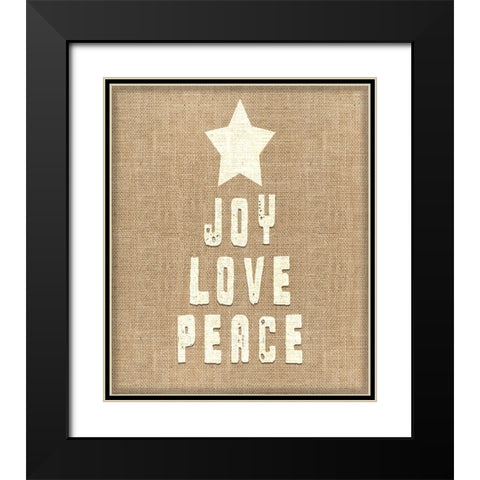Personalized Christmas Sign V33 V2 Black Modern Wood Framed Art Print with Double Matting by LightBoxJournal