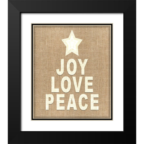 Personalized Christmas Sign V33 V3 Black Modern Wood Framed Art Print with Double Matting by LightBoxJournal