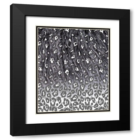 Animal_SurfacePattern V1 12 Black Modern Wood Framed Art Print with Double Matting by LightBoxJournal