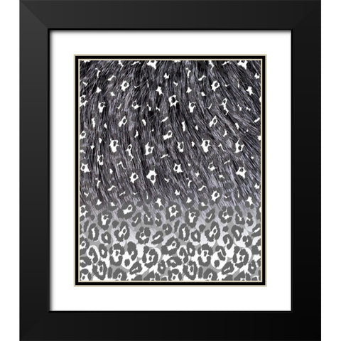 Animal_SurfacePattern V1 12 Black Modern Wood Framed Art Print with Double Matting by LightBoxJournal