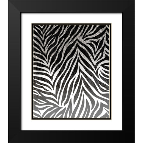 Animal_SurfacePattern V1 14 Black Modern Wood Framed Art Print with Double Matting by LightBoxJournal
