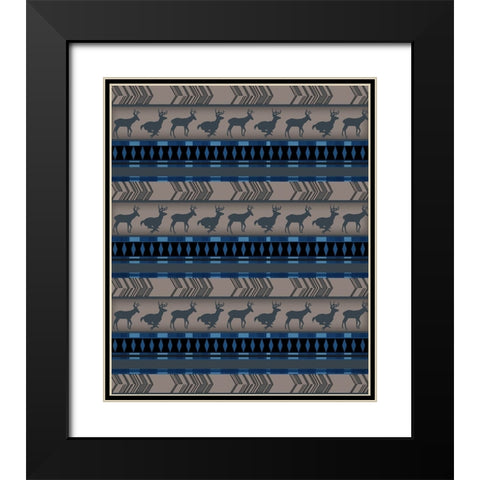 Running Meadows BPS Black Modern Wood Framed Art Print with Double Matting by LightBoxJournal