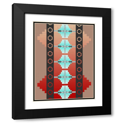 Colors of the SouthWest 4 Black Modern Wood Framed Art Print with Double Matting by LightBoxJournal