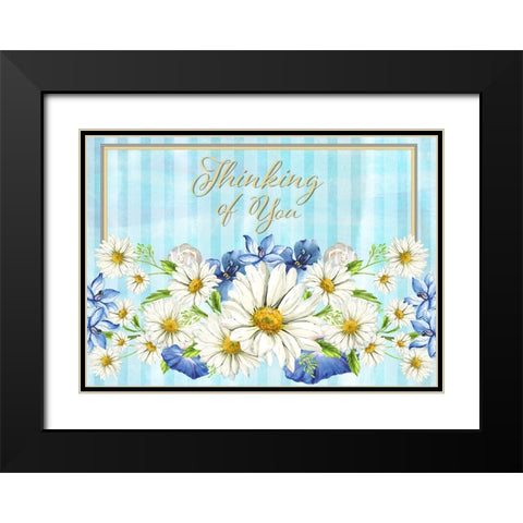 Card Design 2B_1 Black Modern Wood Framed Art Print with Double Matting by LightBoxJournal