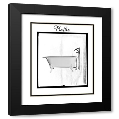 BelovedBath_18 Black Modern Wood Framed Art Print with Double Matting by LightBoxJournal