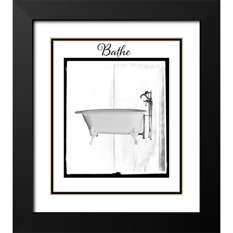 BelovedBath_18 Black Modern Wood Framed Art Print with Double Matting by LightBoxJournal